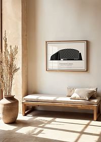 Strawberry Arena Vintage Skiss poster-2