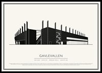 Gavlevallen Vintage Skiss poster-0