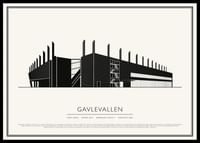 Gavlevallen Vintage Skiss poster-0