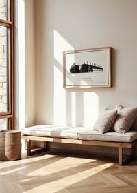 Gavlevallen Vintage Skiss poster-2