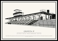 Grimsta IP Vintage Skiss poster-0