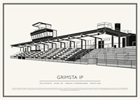 Grimsta IP Vintage Skiss poster-1