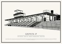 Grimsta IP Vintage Skiss poster-1