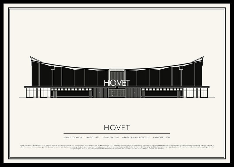 Hovet Vintage Skiss poster-12