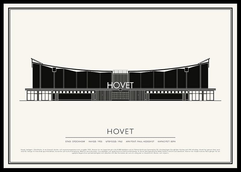 Hovet Vintage Skiss poster-12