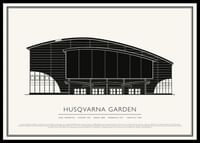 Husqvarna Garden Vintage Skiss poster-0
