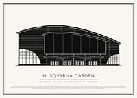 Husqvarna Garden Vintage Skiss poster-1