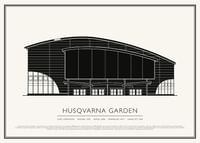 Husqvarna Garden Vintage Skiss poster-1