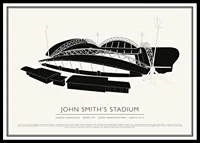 John Smith's Stadium Vintage Sketch poster-0