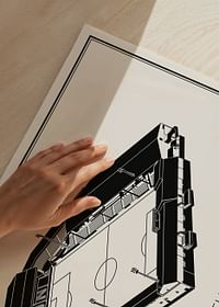 Poster Kenilworth Road Vintage Sketch-3