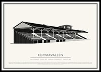 Kopparvallen Vintage Skiss poster-0