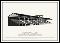 Kopparvallen Vintage Skiss poster-0