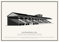 Kopparvallen Vintage Skiss poster-1