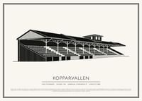 Kopparvallen Vintage Skiss poster-1