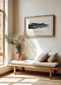 Kopparvallen Vintage Skiss poster-2