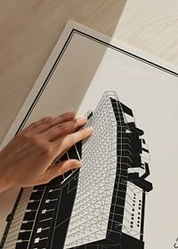 Poster Stadionul Molineux Vintage Sketch-3