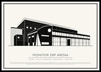 Monitor ERP Arena Vintage Skiss poster-0