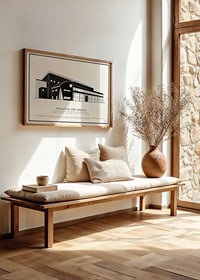Monitor ERP Arena Vintage Skiss poster-2