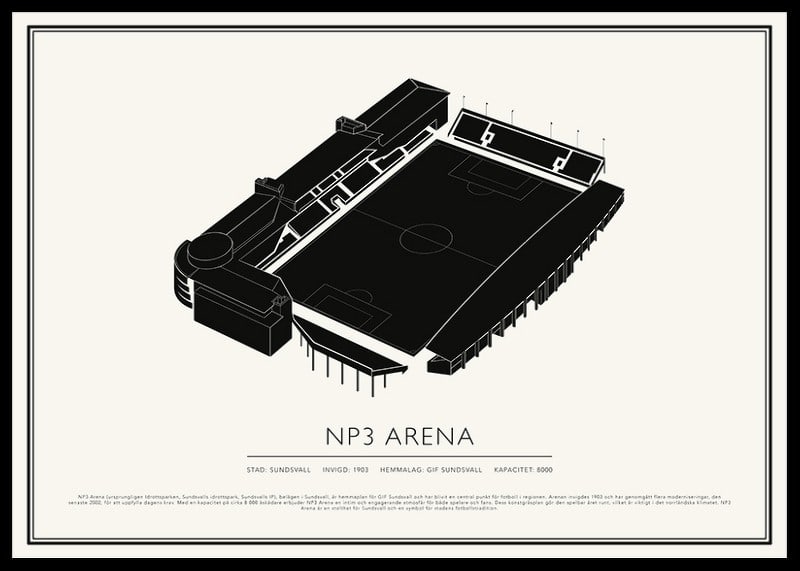 NP3 Arena Vintage Skiss poster-12
