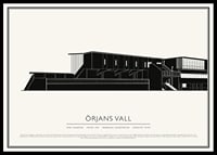 Örjans Vall Vintage Skiss poster-0