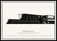 Örjans Vall Vintage Skiss poster-0