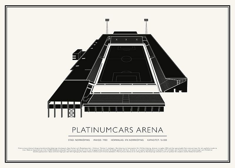 Platinumcars Arena Vintage Skiss poster-12