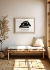 Platinumcars Arena Vintage Skiss poster-2