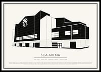 SCA Arena Vintage Skiss poster-0