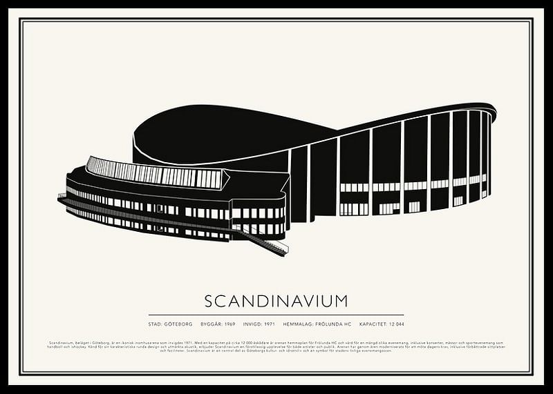 Scandinavium Vintage Skiss poster-12