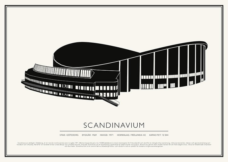 Scandinavium Vintage Skiss poster-12