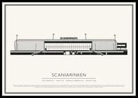 Scaniarinken Vintage Skiss poster-0
