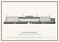 Scaniarinken Vintage Skiss poster-1