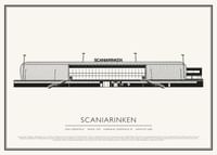 Scaniarinken Vintage Skiss poster-1