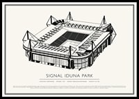 Vintage plagát Signal Iduna Park-0