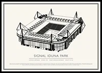 Signal Iduna Park Vintage poster-0
