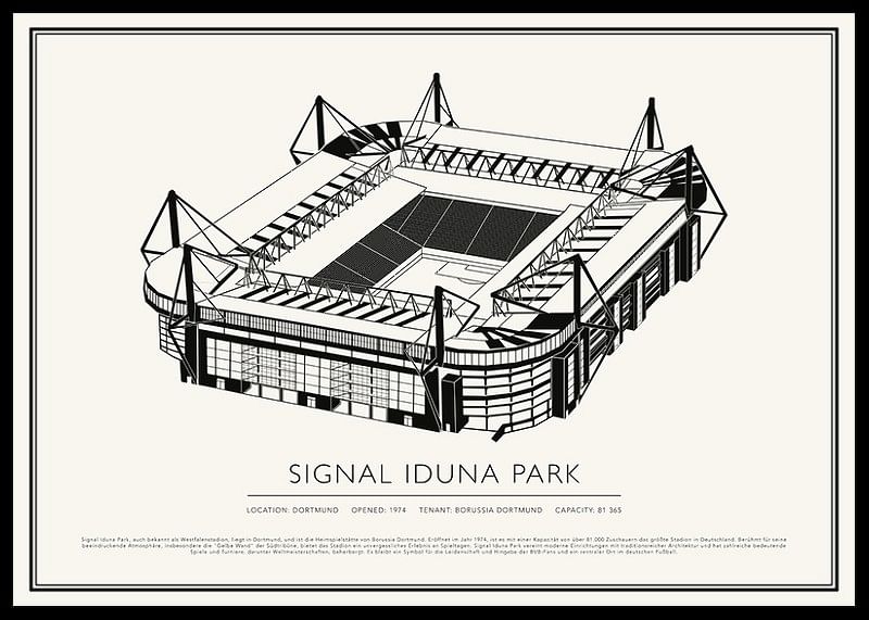 Poster de epocă Signal Iduna Park-12