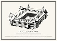 Vintage plagát Signal Iduna Park-1