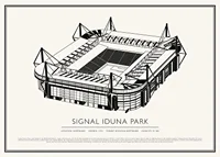 Signal Iduna Park Vintage poster-1