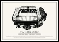 Stamford Bridge Vintage Sketch poster-0