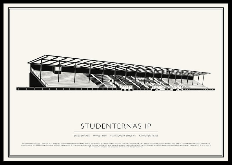 Studenternas IP Vintage Skiss poster-12