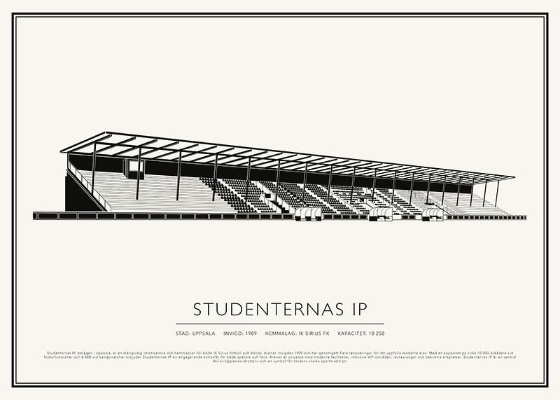 Studenternas IP Vintage Skiss poster-12