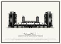 Tunavallen Vintage Skiss poster-1