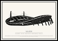 Ullevi Vintage Skiss poster-0