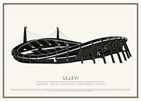 Ullevi Vintage Skiss poster-1