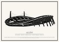 Ullevi Vintage Skiss poster-1