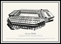 Villa Park Vintage Sketch poster-0