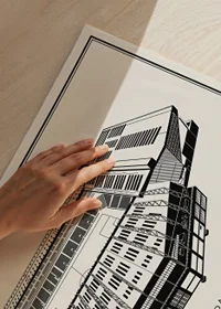 Villa Park Vintage Sketch poster-3