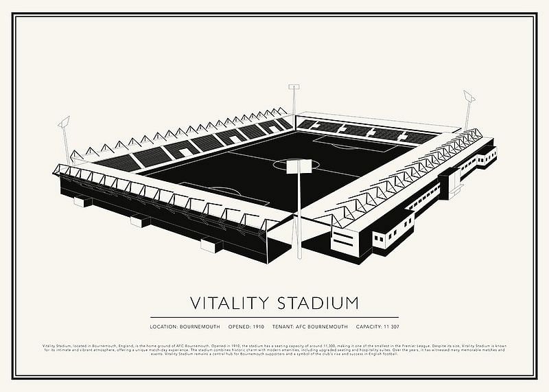 Poster Vitality Stadium Vintage Sketch-12