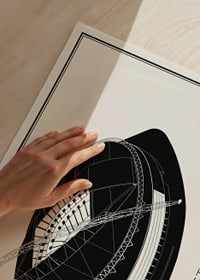 Wembley Stadium Vintage Sketch plagát-3