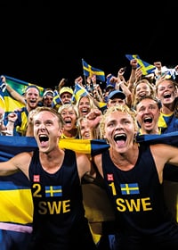 Jonatan Hellvig Och David Åhman OS-Guld Poster-3